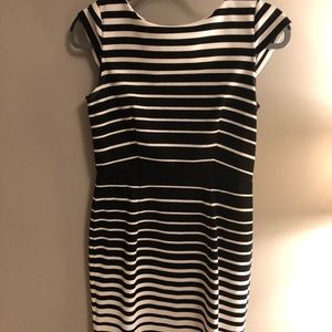 Striped Sheath Dress